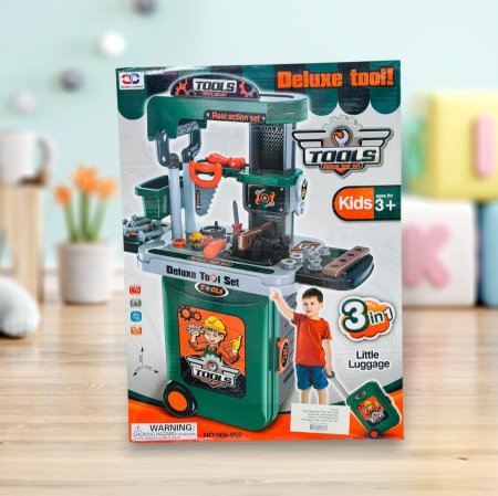 طقم الأدوات الفاخر للأطفال – Deluxe Tool Set